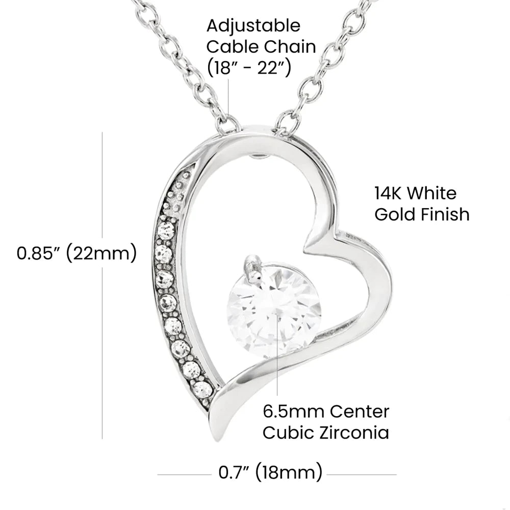 My Daughter From Dad - Forever Love Necklace 6