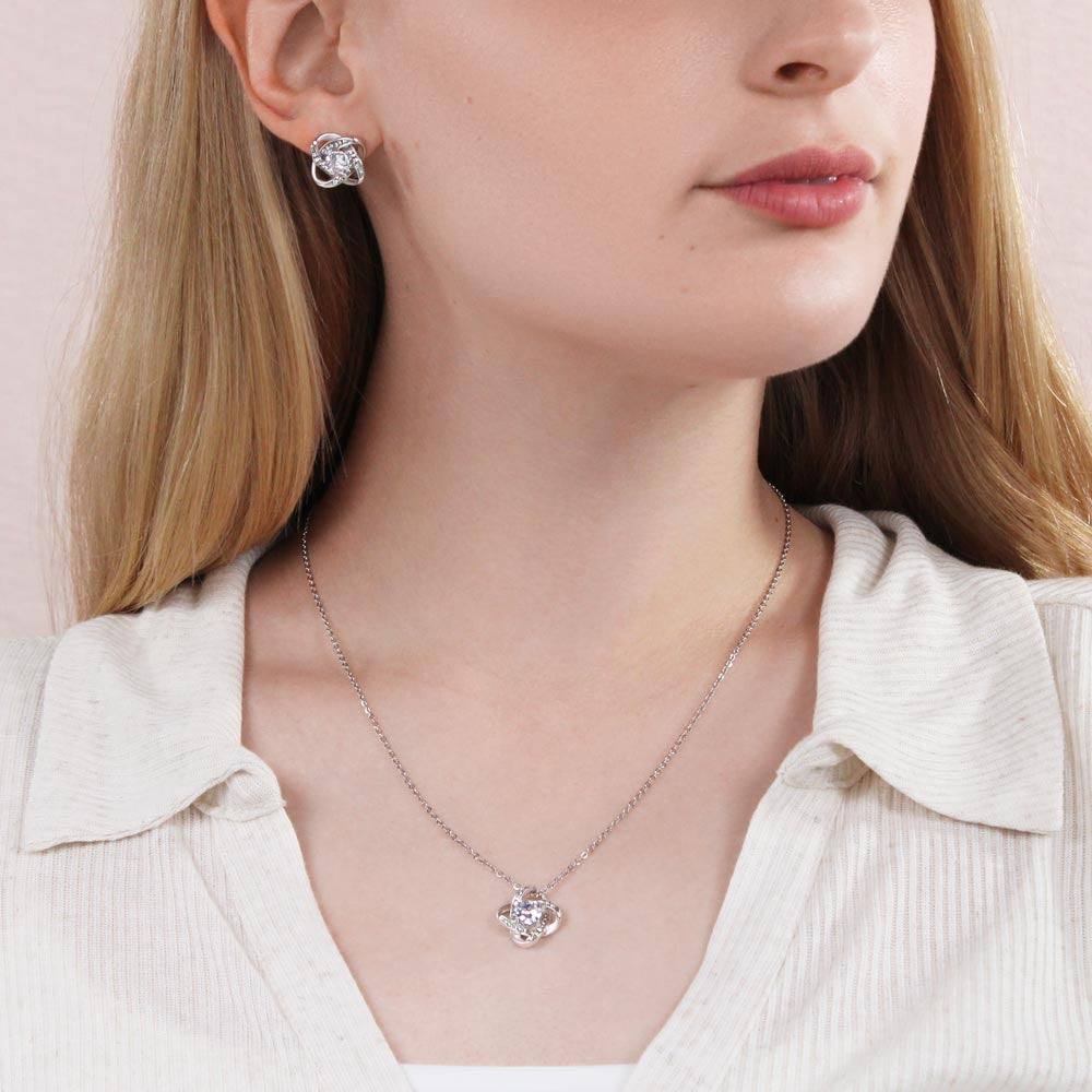 My Riding Partner for Life Love Knot Necklace
