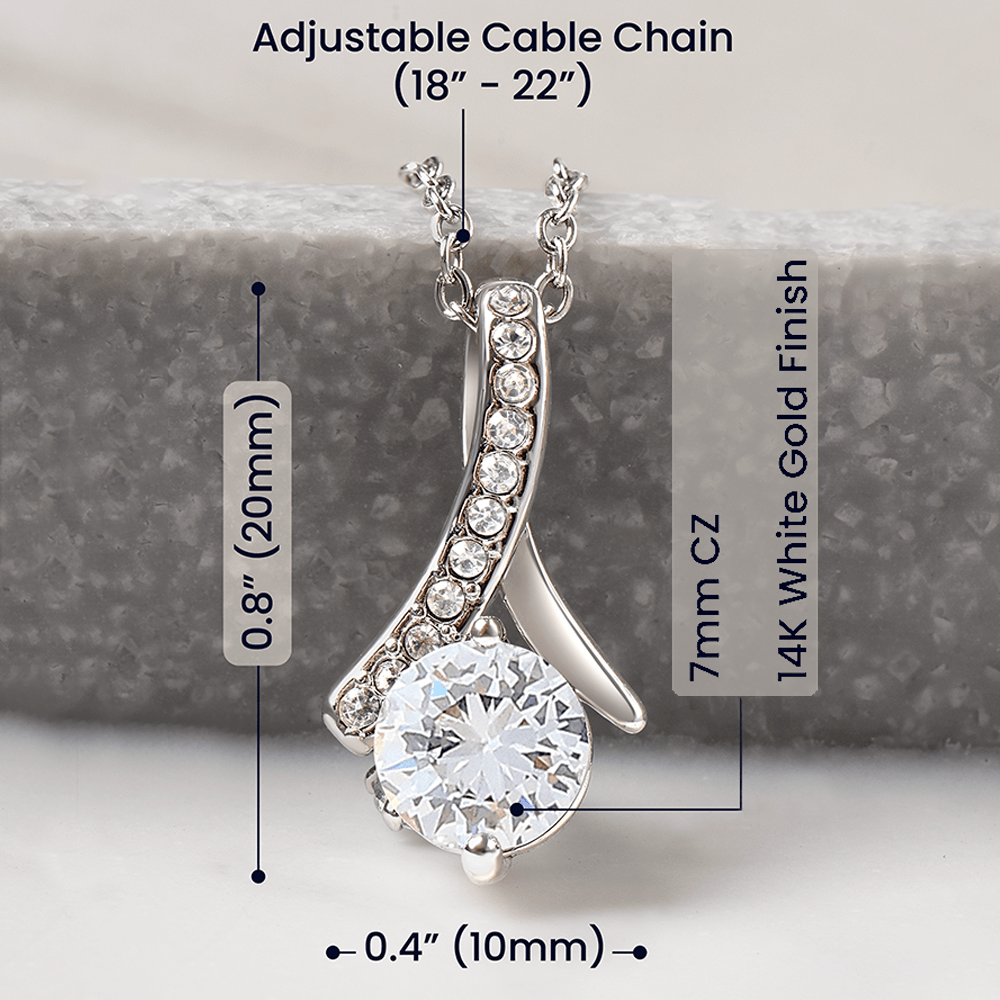 To My Daughter - Alluring Beauty Necklace 10