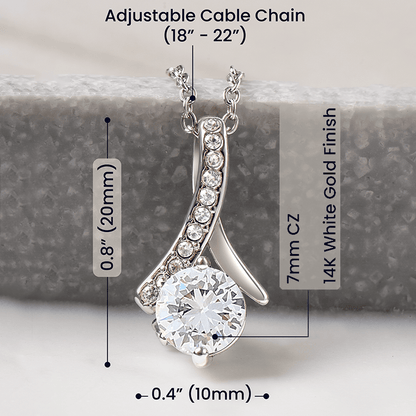 To My Daughter - Alluring Beauty Necklace 10