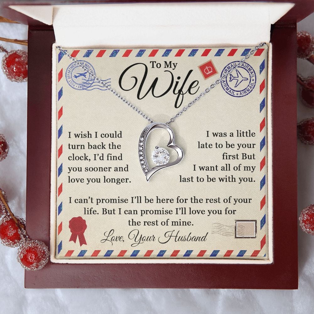 To My Wife - Forever Love Necklace 8