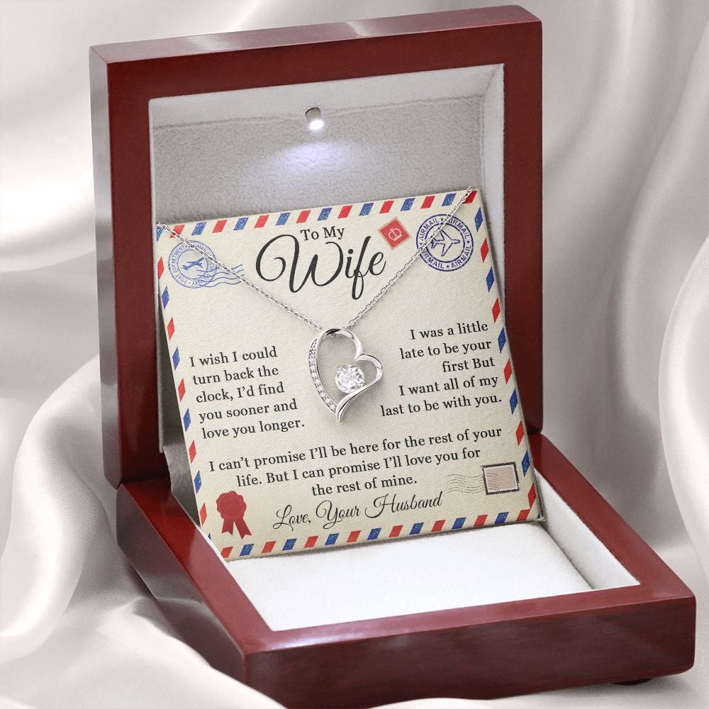 To My Wife - Forever Love Necklace 8