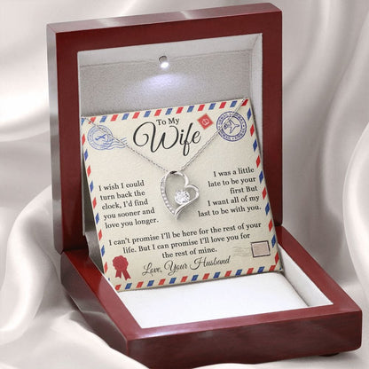 To My Wife - Forever Love Necklace 8