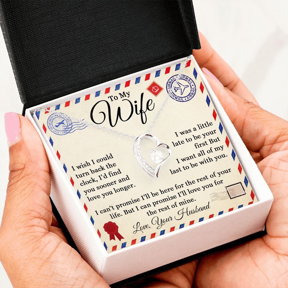 To My Wife - Forever Love Necklace 8