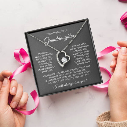 To My Granddaughter - Forever Love Necklace 2