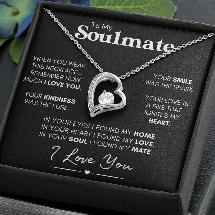 To My Soulmate- Forever Love Necklace 9