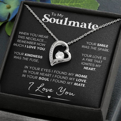 To My Soulmate- Forever Love Necklace 9