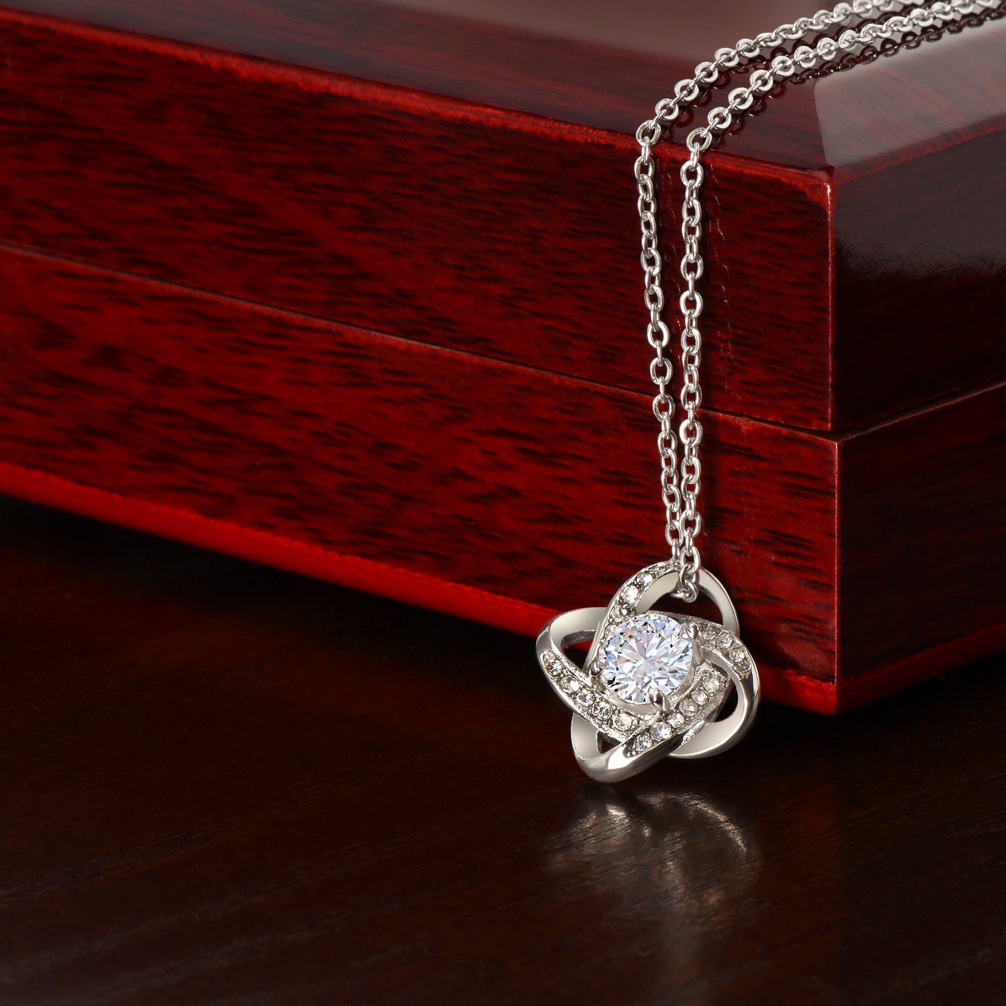 My Riding Partner for Life Love Knot Necklace