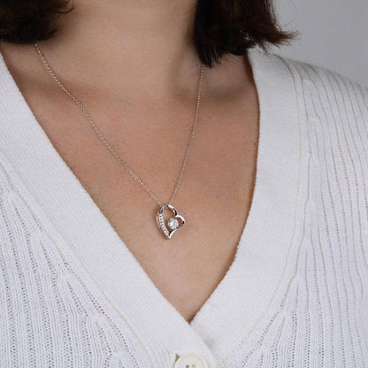 To My Beautiful Daughter-in-law Forever Love Necklace