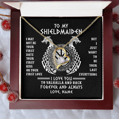 To My Shieldmaiden - Forever Love Necklace