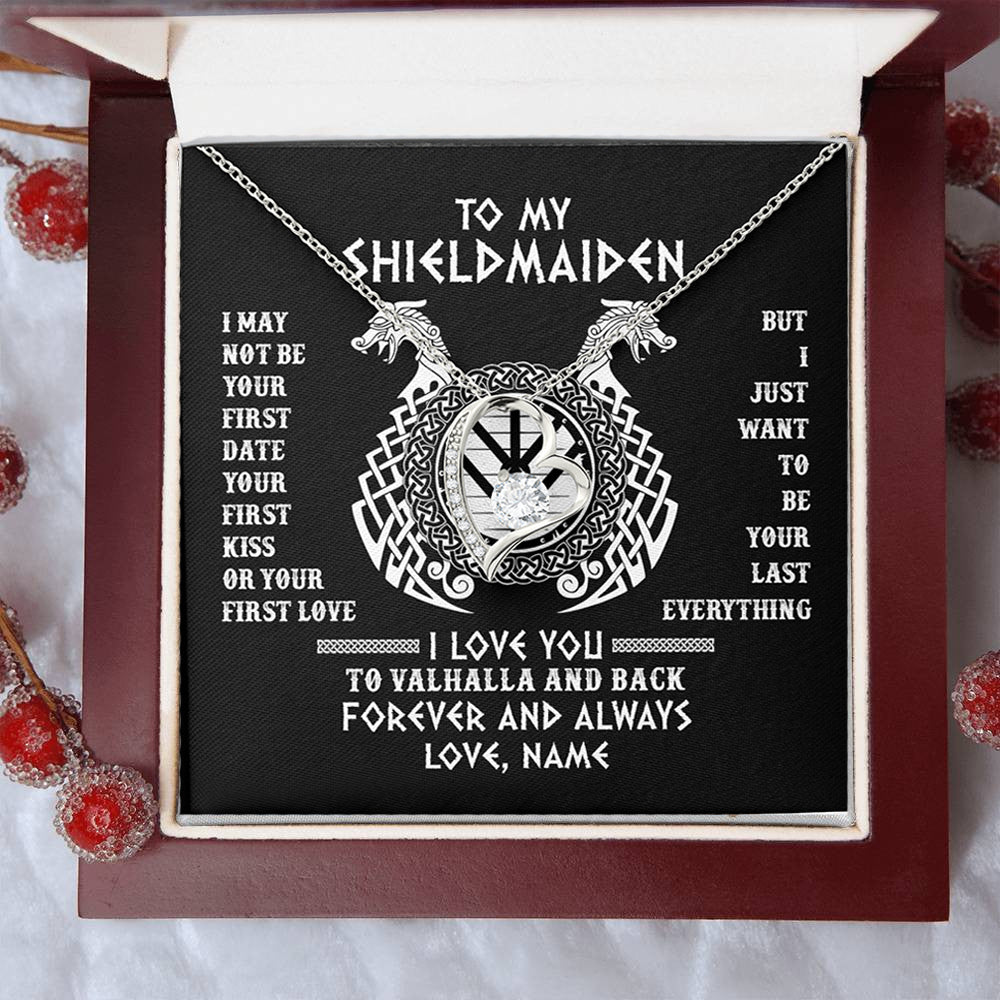 To My Shieldmaiden - Forever Love Necklace